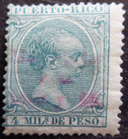 Espagne  Colonies  Puerto Rico 1898 King Alfonso XII  Edifil N° 156 Overprinted "Habilitado - PARA - 1898 Y 99" - Puerto Rico