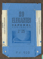 Etui Cigarette Cigarettes  -     20 Elegants Caporal Ordinaire  2 F 25 - Militaire - Zigarettenetuis (leer)