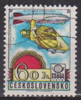 Exposition Philatélique Praga 78 - TCHECOSLOVAQUIE - Zeppelin LZ-1, LZ 127  - N° 2232 - 1977 - Used Stamps