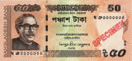 BANGLADESH 2022 50 TAKA SPECIMEN UNC BANKNOTE - Bangladesch