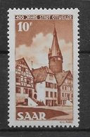 Sarre N°276 -  Neuf ** Sans Charnière - TB - Unused Stamps