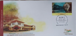 India 2023 RAMAN RESEARCH INSTITUTE First Day Cover FDC As Per Scan - Lettres & Documents