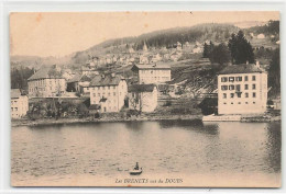 Les Brenets Vus Du Doubs 1909 Barque - Les Brenets