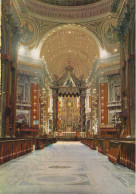 CARTOLINA  CITTA' DEL VATICANO-INTERNO DELLA BASILICA S.PIETRO-MEMORIA,CULTURA,IMPERO ROMANO,BELLA ITALIA,VIAGGIATA 1963 - Vaticano