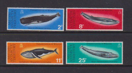 BRITISH  ANTARCTIC  TERRITORY    1977    Whale  Preservation    Set  Of  4    MH - Ongebruikt