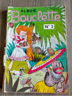 Album Reliure BOUCLETTE N° 2 MAT édition ROUFF 1955-1957 Et Toufou Chez Les Sauvages Dans La Foret Vierge - Pif & Hercule
