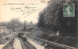 Meudon        92       Bellevue    Chemin De Fer Et Vue Sur La Rivière   (voir Scan) - Meudon