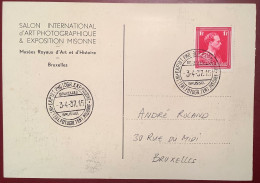 SALON INTERNATIONAL D‘ ART PHOTOGRAPHIQUE & EXPO MISONNE BRUXELLES 1937 (Photography Photographie Fotographie Cad Cds - 1936-51 Poortman