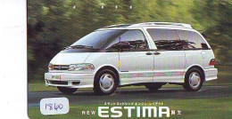 Télécarte  * TOYOTA * ESTIMA  (1860) Phonecard  * VOITURE * Auto CAR * TELEFONKARTE - Autos