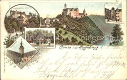 42286287 Rochsburg Schloss Pulverturm Treppenhaus Torhaus Litho Rochsburg - Lunzenau