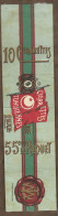 Publicite  - En  Papier -periode 1914 - 1918  Cigarettes Tunisiennes - Tunisie -    55 C  Le Paquet - Andere & Zonder Classificatie