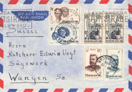 MADAGASCAR - AIRMAIL 1955 - WANGEN/DE /1496 - Airmail