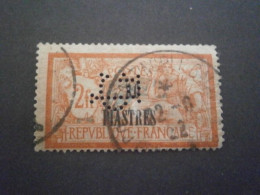 LEVANT MERSON 36 CL5 PERFORATION PERFORES PERFORE PERFIN PERFINS PERFORATION PERFORIERT LOCHUNG PERCE PERFORIERT PERFO - Used Stamps