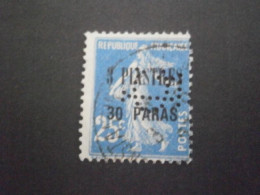 LEVANT SEMEUSE 32 CL5 PERFORATION PERFORES PERFORE PERFIN PERFINS PERFORATION PERFORIERT LOCHUNG PERCE PERFORIERT PERFO - Used Stamps