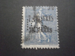 LEVANT SEMEUSE 34 CL5 PERFORATION PERFORES PERFORE PERFIN PERFINS PERFORATION PERFORIERT LOCHUNG PERCE PERFORIERT PERFO - Used Stamps