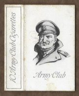 Etui Cigarette - Cigarettes  - Royaume Uni -  Army Club  - Militaire - Zigarettenetuis (leer)