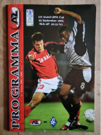 Programme AZ Alkmaar - Krylia Sovetov - 29.9.2005 - UEFA Cup - Holland - Program - Football - Libros