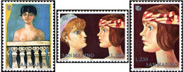 San Marino 947/49 - International Women's Year 1975 - MNH - Desnudos