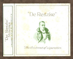 Etui Cigarette - Cigarettes  - Royaume Uni -  De  Reszke -  The Aristocrat Of Cigarettes - Etuis à Cigarettes Vides