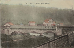 54 - Briey - La Gare Et Le Pont D'accole - C - Briey