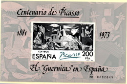 Spain 1981 Picasso Guernica  Block Issue MNH Mi Bl 23 I - - Picasso
