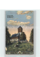 42280967 Baerenstein Annaberg-Buchholz Unterkunftshaus Mit Friedrich August Turm - Bärenstein