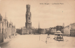 BRUGES - LA GRANDE PLACE - Pubs, Hotels, Restaurants