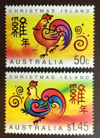 Christmas Island 2005 Year Of The Rooster MNH - Christmas Island