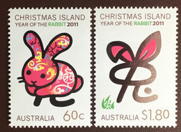 Christmas Island 2011 Year Of The Rabbit MNH - Christmas Island
