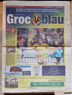Programme Villarreal CF - AZ Alkmaar - 7.4.2005 - UEFA Cup - Holland - Football Soccer Fussball Calcio - Programm - Groc - Libros