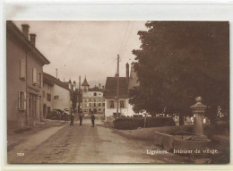 Lignières Intérieur Du Village 1917 - Lignières