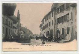 Boudry Dans Le Haut De La Ville Animée - Boudry