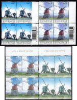 Açores 2002 QUAD128 (MNH) (Mi 492-493) - Moinhos De Vento  (Em. Conj. Portugal-Bélgica - Neufs