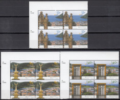 Açores 2001 QUAD123 (MNH) (Mi 479-481) - Angra Do Heroísmo-Açores Património Da Humanidade - Neufs