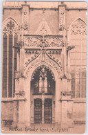 Postkaarten > Europa > Nederland > Gelderland > ZutphenPortaal Grote Kerk Gebruikt 1913  (13631) - Zutphen