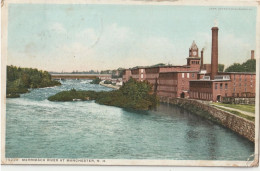 MERRIMACK RIVER AT MANCHESTER - Manchester