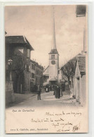 Rue à Cortaillod Animée 1901 - Cortaillod