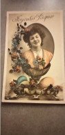 TRES BELLE CARTE CENTENAIRE   JOYEUSES PAQUES - Ostern