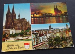 Grüsse Aus Köln Am Rhein - Kölner-Ansichtskarten-Verlag, Pulheim - # F 8 - Saluti Da.../ Gruss Aus...