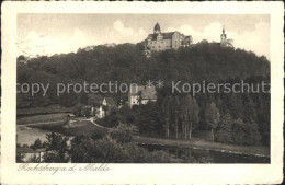 42277620 Rochsburg Schloss Rochsburg An Der Mulde Mit Haengebruecke Rochsburg - Lunzenau