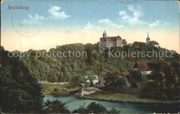 42277616 Rochsburg Schloss Rochsburg An Der Mulde Mit Haengebruecke Rochsburg - Lunzenau