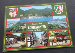 Grüsse Aus Königswinter Am Rhein - Günter Dzimek, Königswinter - # Köwi 153 - Saluti Da.../ Gruss Aus...