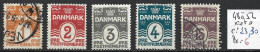 DANEMARK 48 à 52 * ( 48 & 52 Oblitérés ) Côte 23.30 € - Nuevos