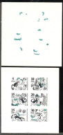 EAST GERMANY(1968) Puss-N-Boots. Stagecoach. Set Of 6 Sheetlets Of 6 Stamps Showing Various Scenes From The Fairy Tale " - 1950-1970