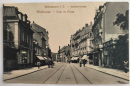 Mülhausen Im Elsass, Grabenstraße, Ca. 1930 - Sonstige & Ohne Zuordnung