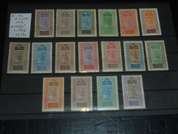 HAUT SENEGAL ET NIGER 1914 N°18/34 - NEUF AVEC CHARNIERES (C.V) - Unused Stamps