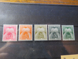 FRANCE, SERIE TAXE N° 90/94 LUXE** A 7 €, COTATION : 70 € - 1960-.... Neufs