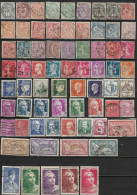 France Lot  143 Timbres Oblitérés, Bon Lot Varié.(*) - Lots & Kiloware (max. 999 Stück)