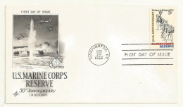 USA  FDC US.MARINE CORPS RESERVE 29/08/1966 TTB - 1961-1970