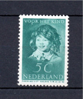 Nederland 1937 Zegel 303 P, Plaatfout "streep Aan O" Postfris - Abarten Und Kuriositäten